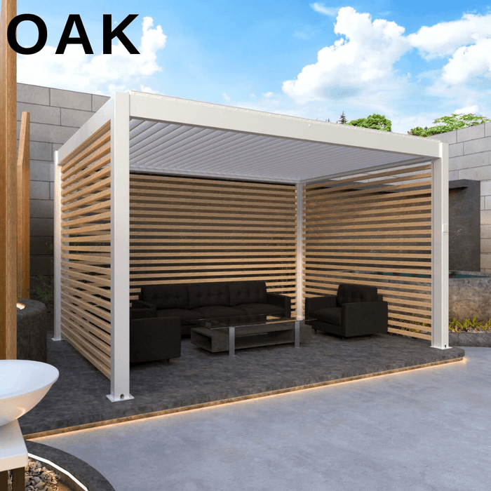 PREMIUM SLAT ALUMINUM FENCING for VILLA PERGOLA