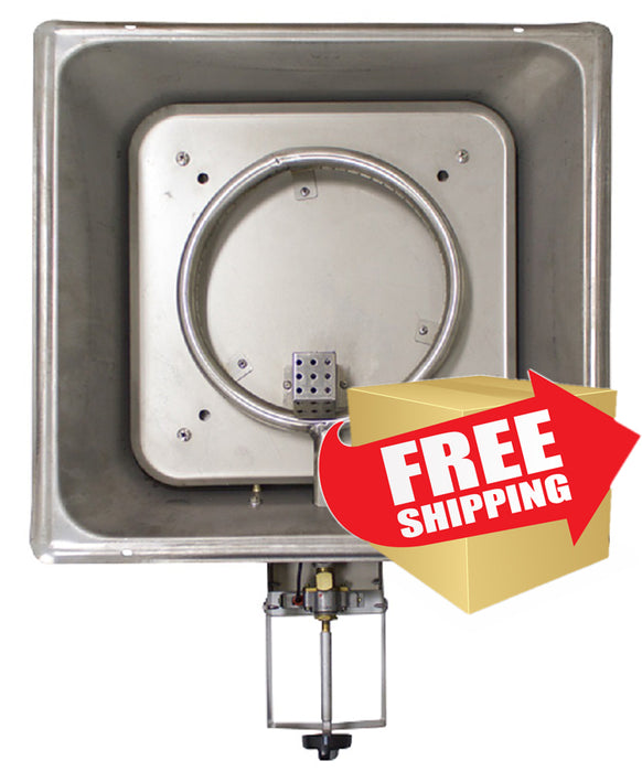 Plug & Play Fire Pit Burner (Ready to use)