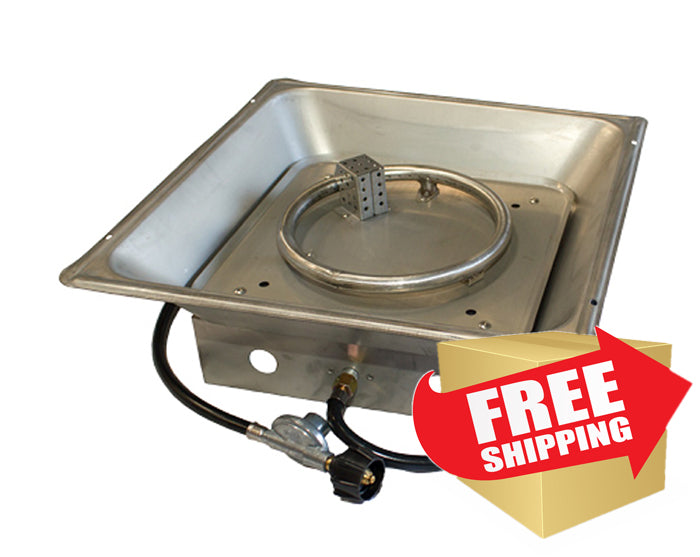 Plug & Play 1108 Fire Pit Burner (Ready to use)
