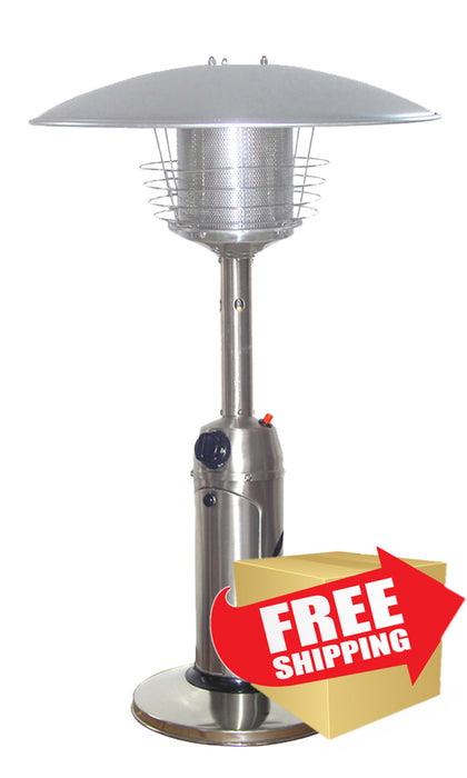 Outdoor Tabletop Patio Heater - Stainless Steel Finish