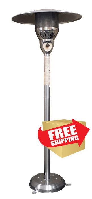 85" Natural Gas Outdoor Patio Heater - Stainless Steel