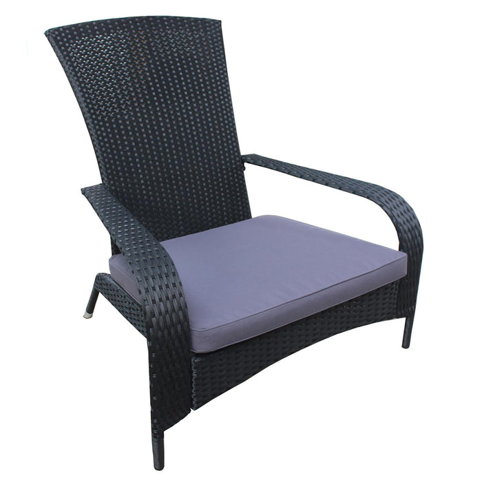 Patioflare Muskoka Chair, Black