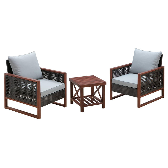 Patioflare Colton 3-Piece Chat Set