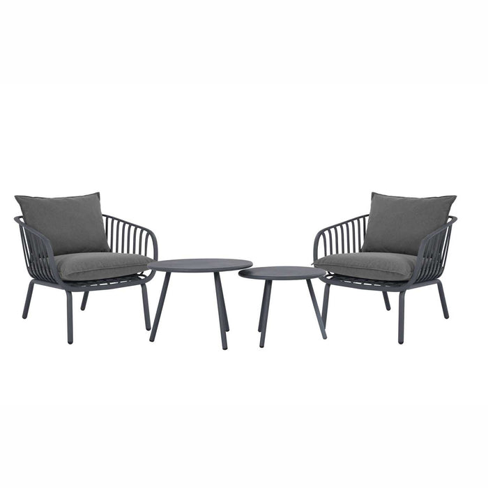 Patioflare+ Recycled Plastic Vista Patio Chat Set