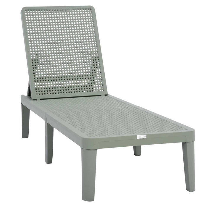 Patioflare+ Lounge Chair, Green