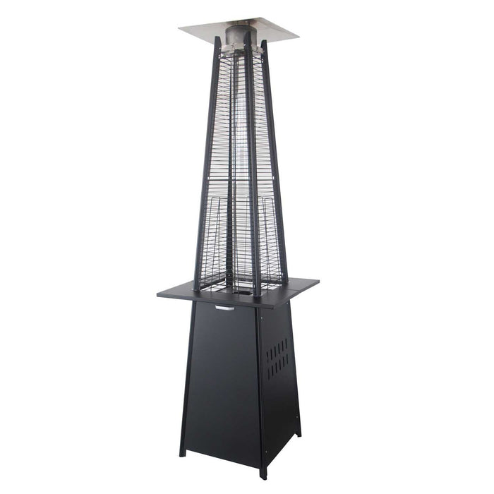 Paramount Pyramid Flame Patio Heater, Onyx Black