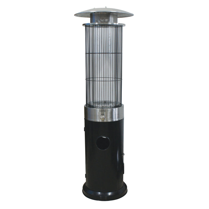Paramount Venturi Spiral Flame Heater, Black
