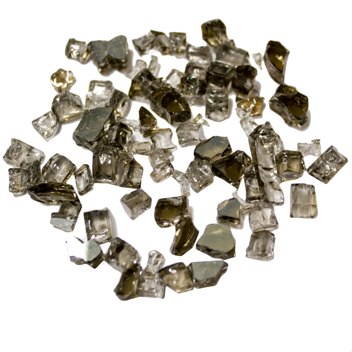 Reflective Fire Glass - Bronze