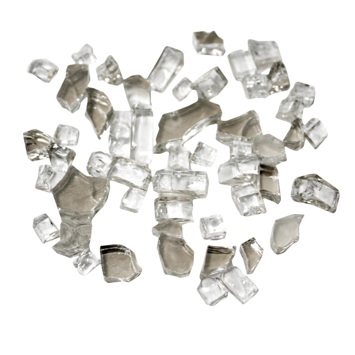 Reflective Fire Glass - Crystal