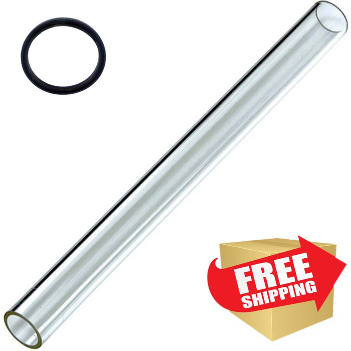 5 in. Diameter x 49.5 in. Tall Glass Tube Replacement
