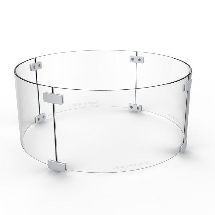 Paramount Fire Table Wind Guard, 23IN Round