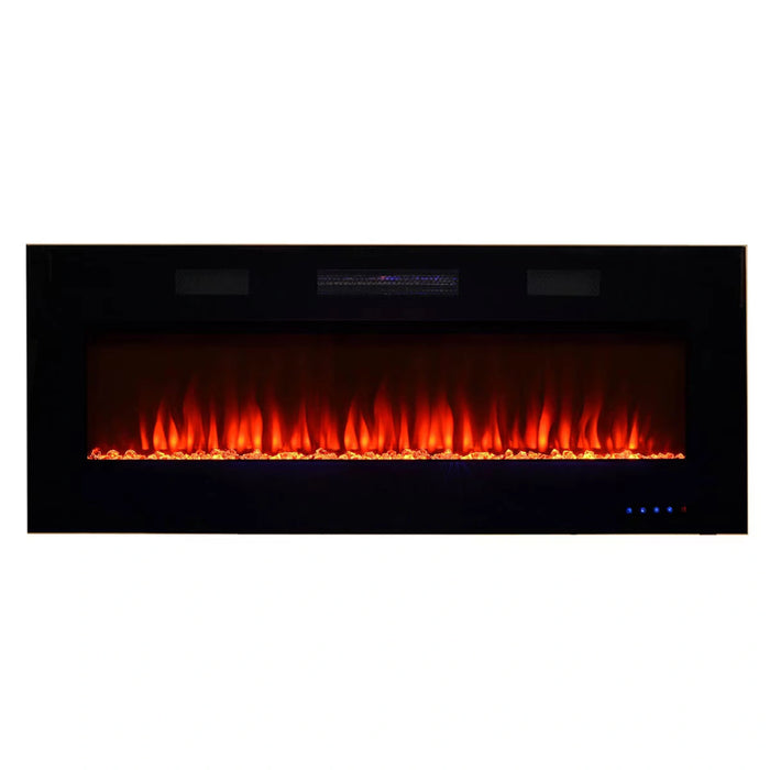 Premium 50IN Front venting slim wall mount with 3 color LED FOAM PACKAGING