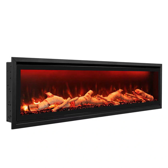 ActiveFlame Pro Series Black Diamond Electric Fireplace, 60IN