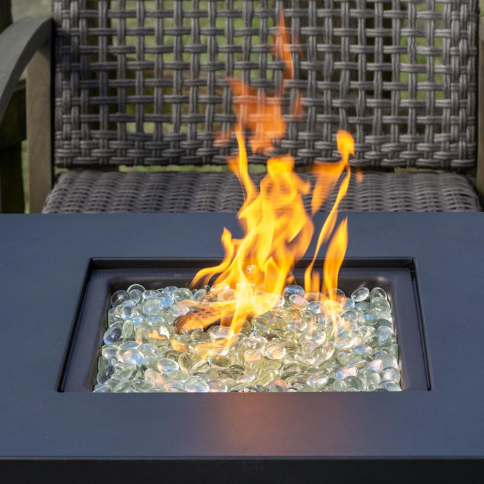 Paramount Pebble Aluminum Propane Fire Pit Table