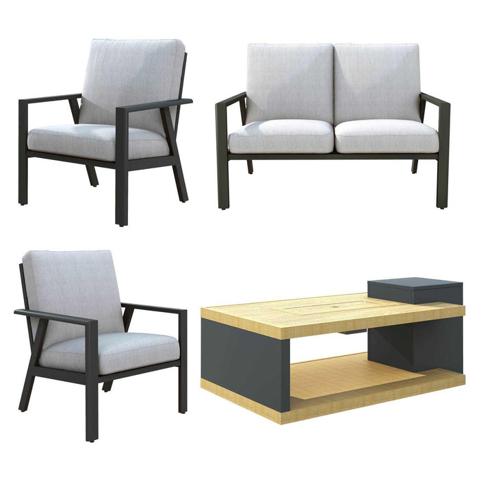 Patioflare Starlight 4 PC Set with Sunbrella