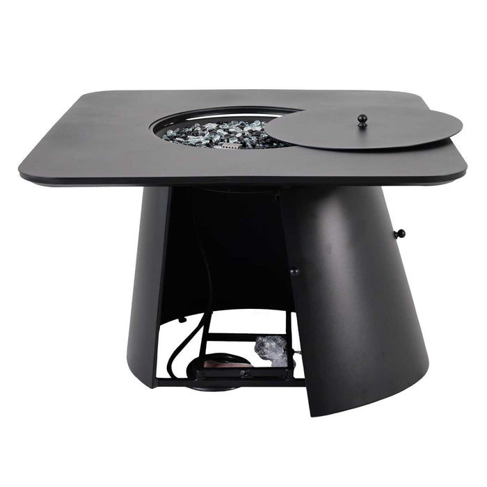 Paramount Opus Square Fire Pit Table, 39IN