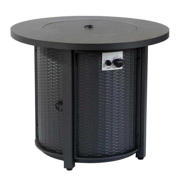 Paramount Eclipse Steel Fire Pit Table,30IN