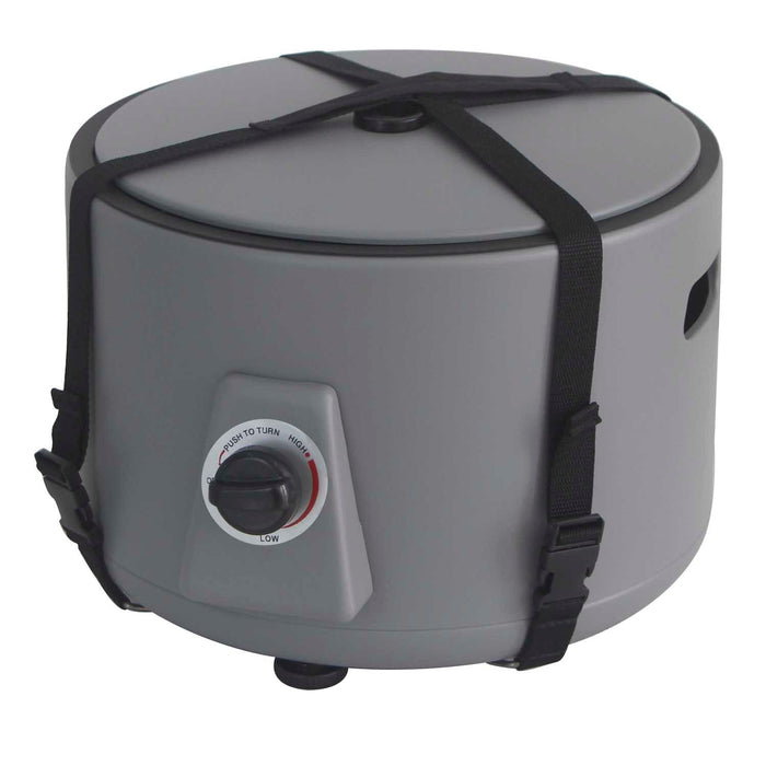 Paramount Expedition Campfire Smokeless Firepit, Grey