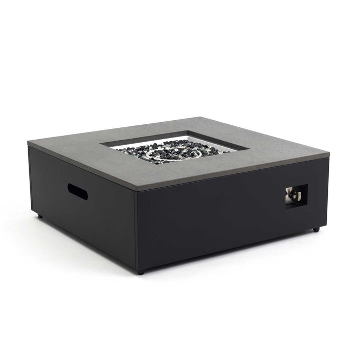 Paramount Danby Convertible Propane Fire Table, Grey and Black