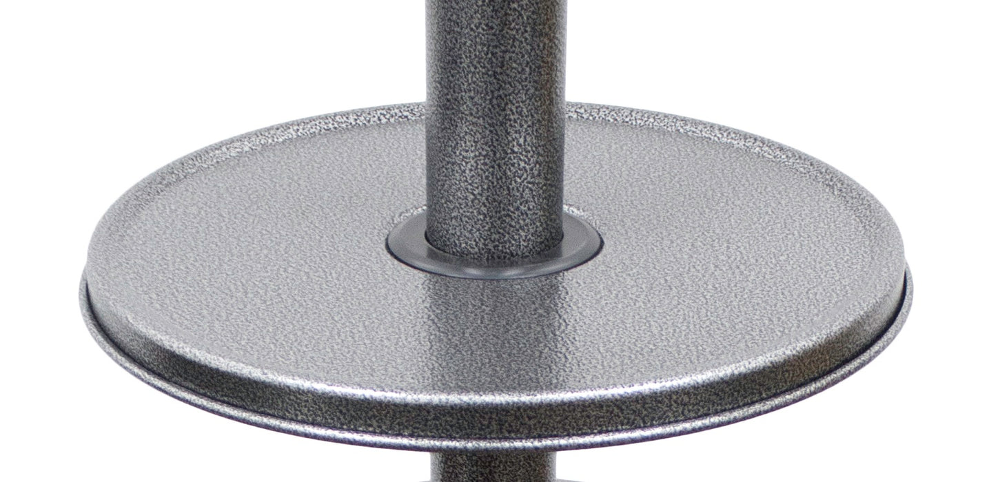 Hiland Pressed Metal Table - Bronze, Silver, or Stainless Steel