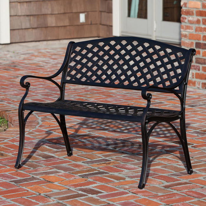 Patioflare Cast Aluminum Bench
