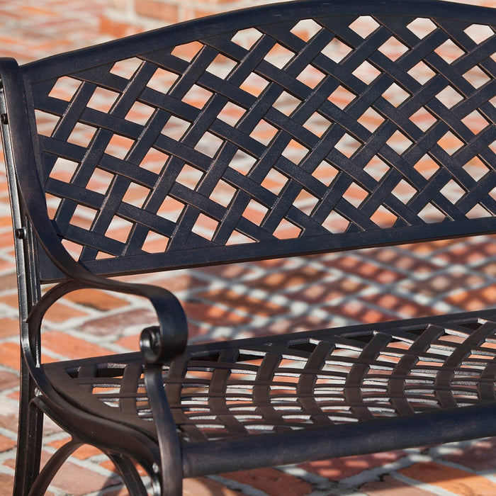 Patioflare Cast Aluminum Bench