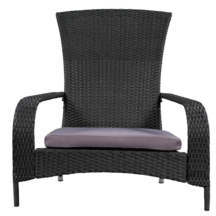 Patioflare Muskoka Chair, Black