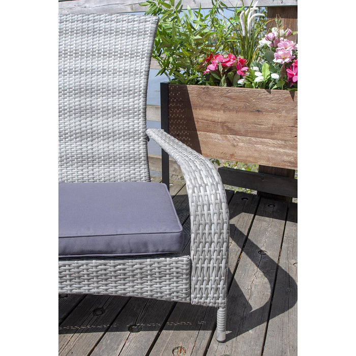 Patioflare Muskoka Chair, Light Grey