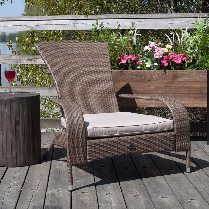 Patioflare Muskoka Chair, Light Brown