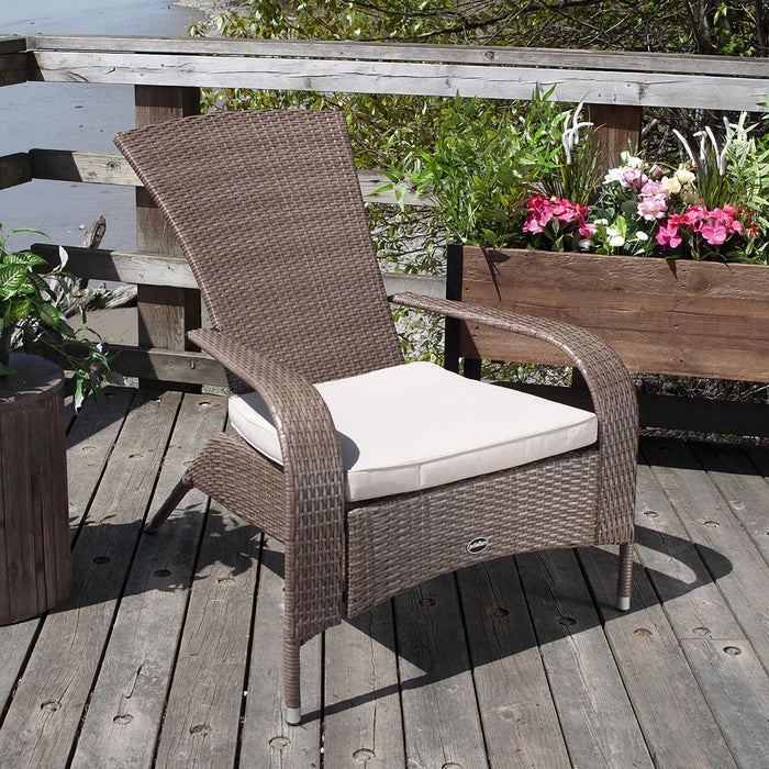 Patioflare Muskoka Chair, Light Brown