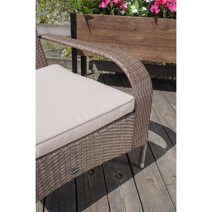 Patioflare Comfort Height Muskoka, Light Brown