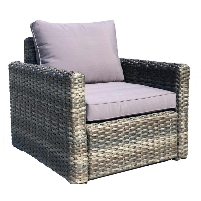 Patioflare Whitney Wicker Lounge Chair