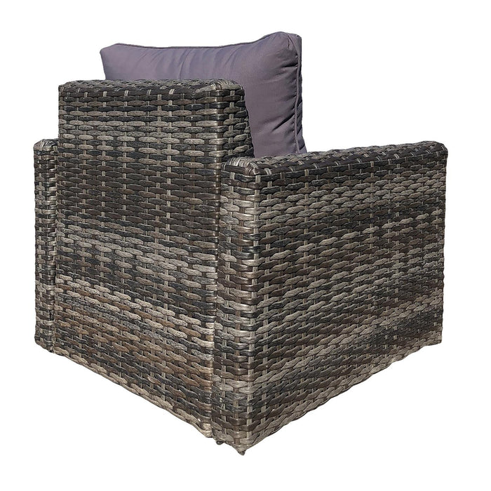 Patioflare Whitney Wicker Lounge Chair