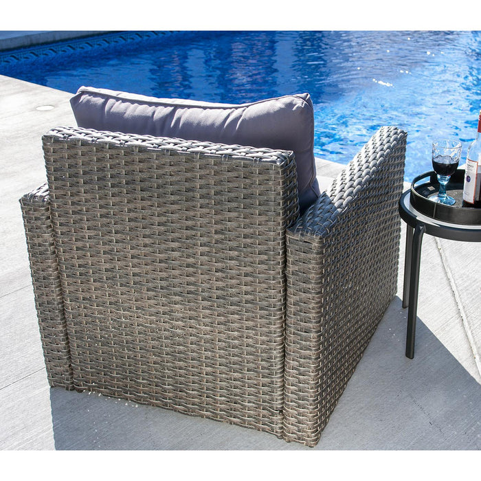 Patioflare Whitney Wicker Lounge Chair