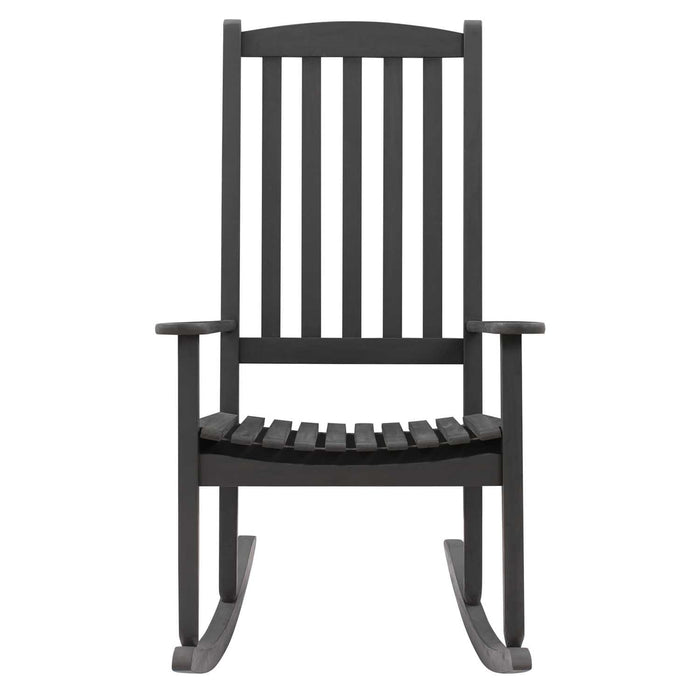 Patioflare Acacia Wood Patio Rocking Chair