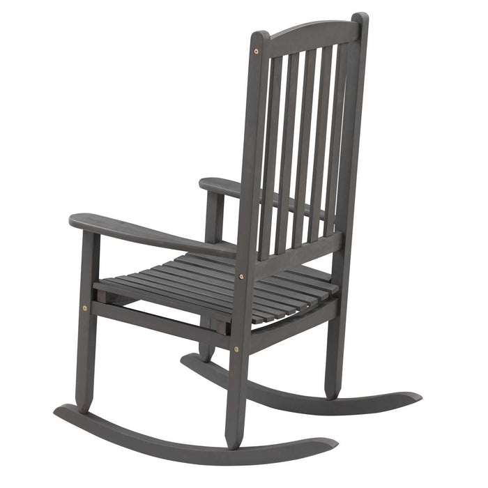 Patioflare Acacia Wood Patio Rocking Chair