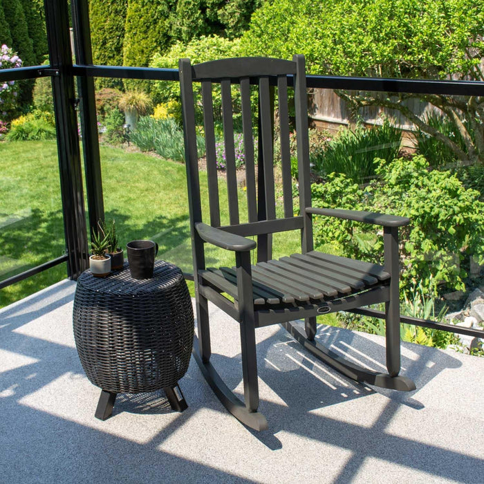 Patioflare Acacia Wood Patio Rocking Chair