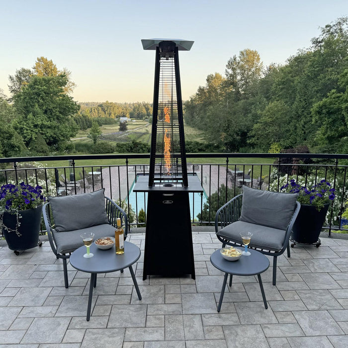 Patioflare+ Recycled Plastic Vista Patio Chat Set