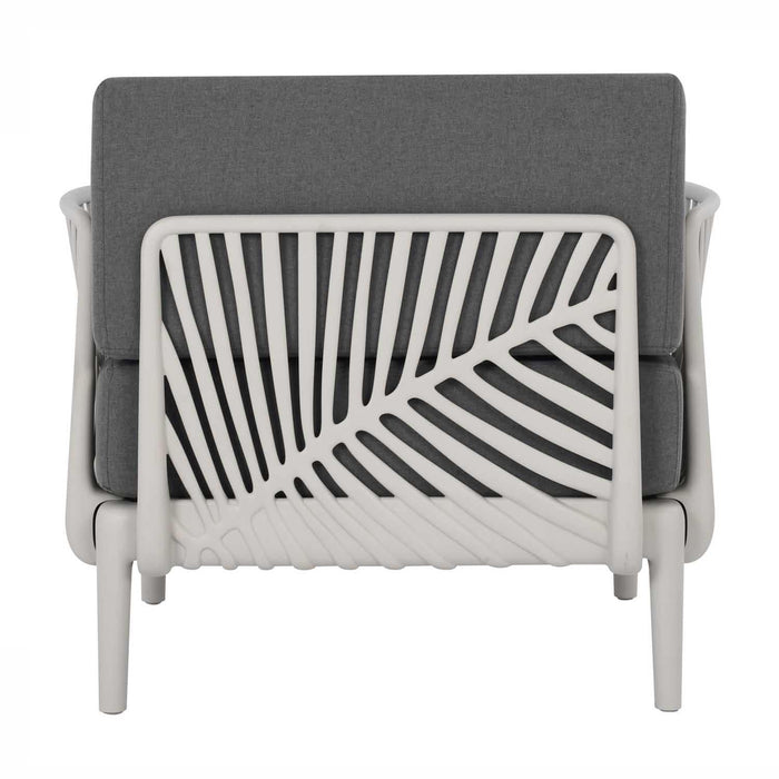 Patioflare+ Recycled Plastic Leaf Modular Patio Armchair, Grey