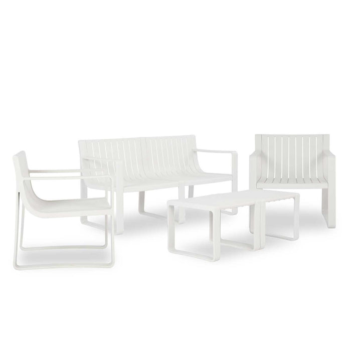 Patioflare+ Recycled Plastic Pioneer Patio Conversation Set