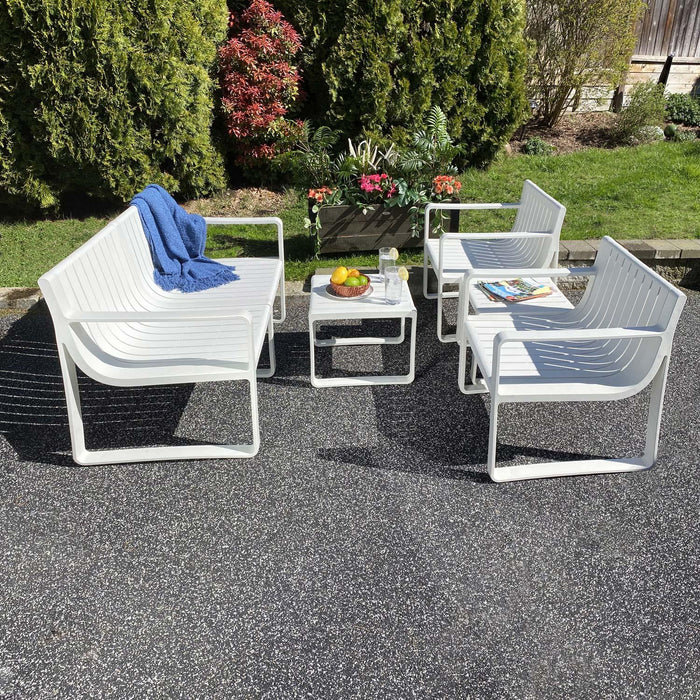 Patioflare+ Recycled Plastic Pioneer Patio Conversation Set