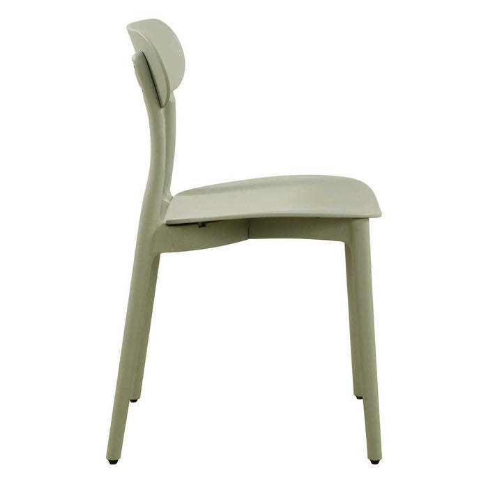 Patioflare+ Stacking Chair Set, 2 Pack, Green