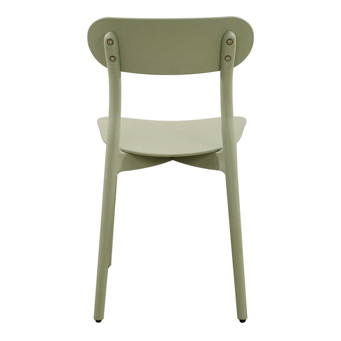 Patioflare+ Stacking Chair Set, 2 Pack, Green