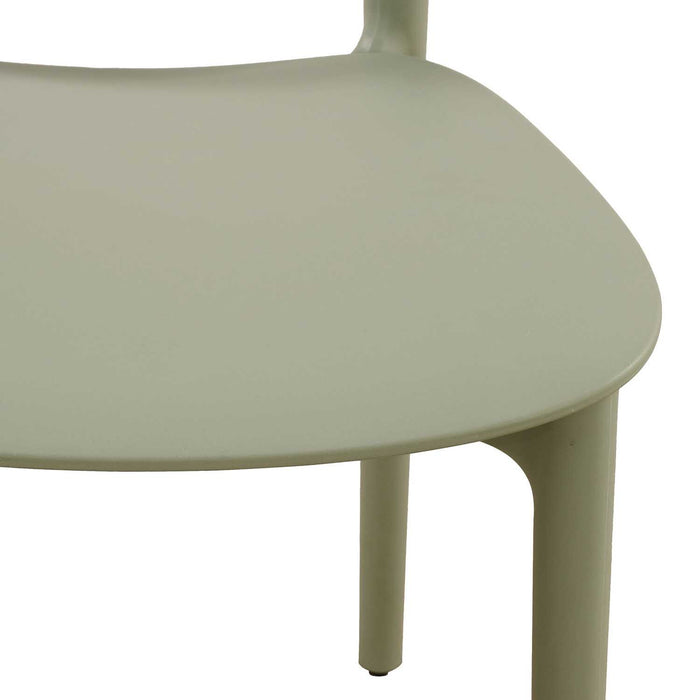 Patioflare+ Stacking Chair Set, 2 Pack, Green