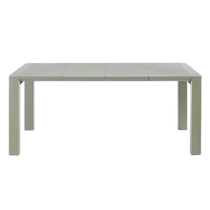 Patioflare+ 70IN Rectangular Patio Table, Green