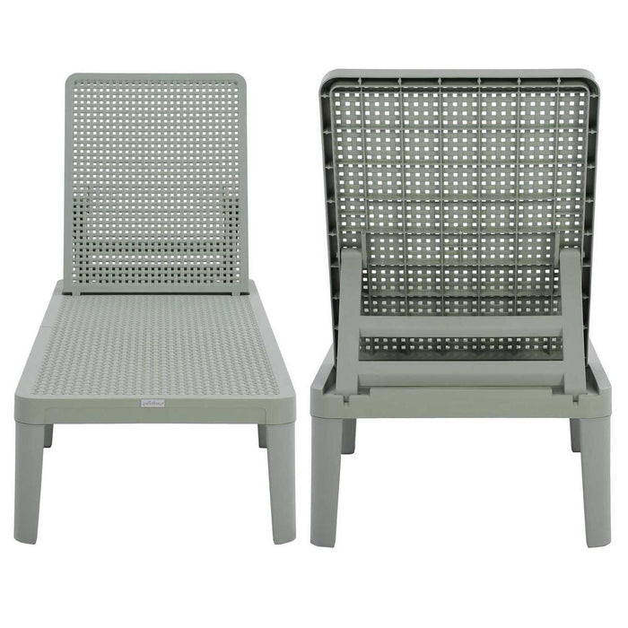Patioflare+ Lounge Chair, Green