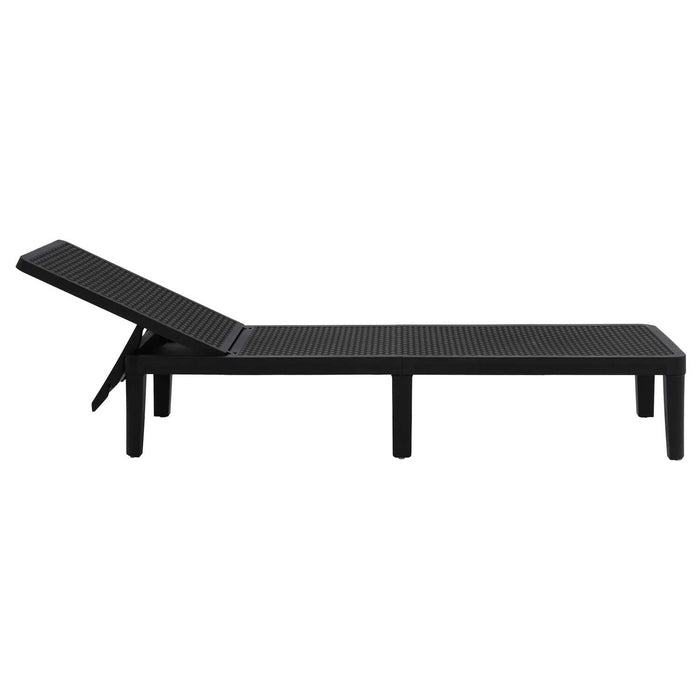 Patioflare+ Lounge Chair, Black