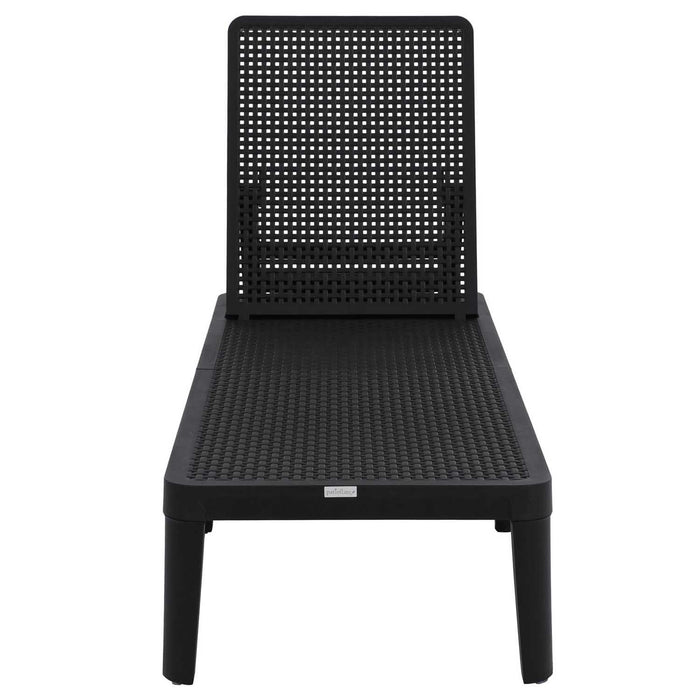 Patioflare+ Lounge Chair, Black