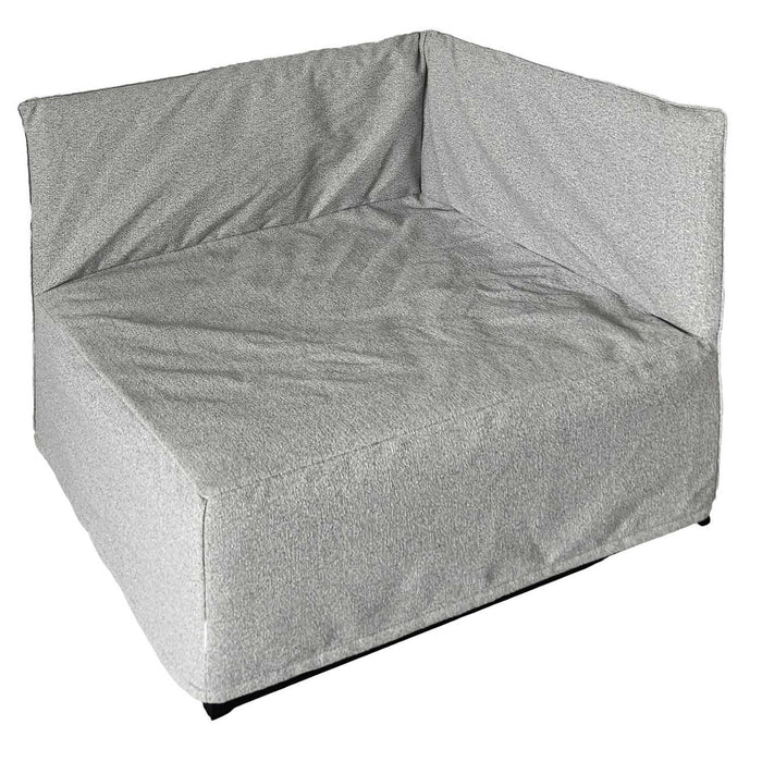 Patioflare Lanai Modular Outdoor Corner Chair, Grey