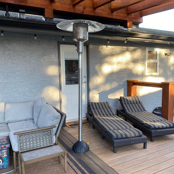 Paramount Natural Gas Patio Heater, Stainless Steel